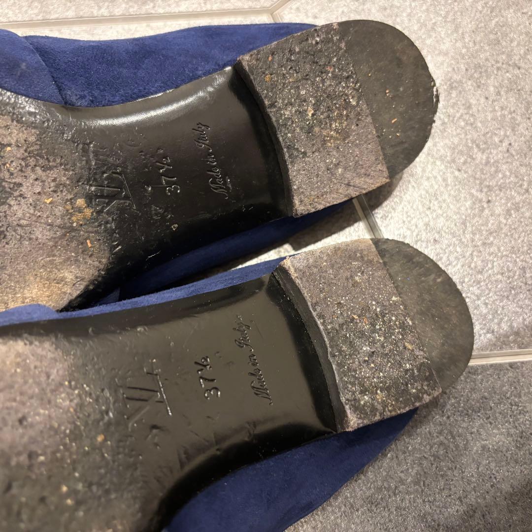 ルイ・ヴィトン　ビジュー　LVロゴ フラット　ミュール　スリッポン　サンダル