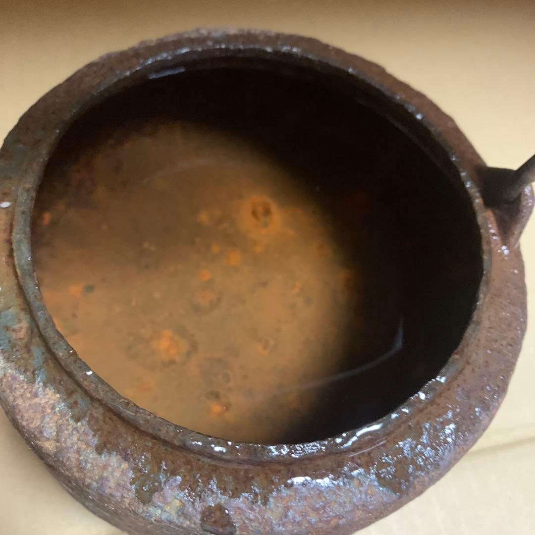 鉄瓶　24時間以上水漏れなし