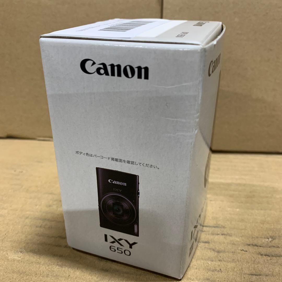 新品　Canon コンパクトデジタルカメラ IXY 650 シルバー 光学12倍