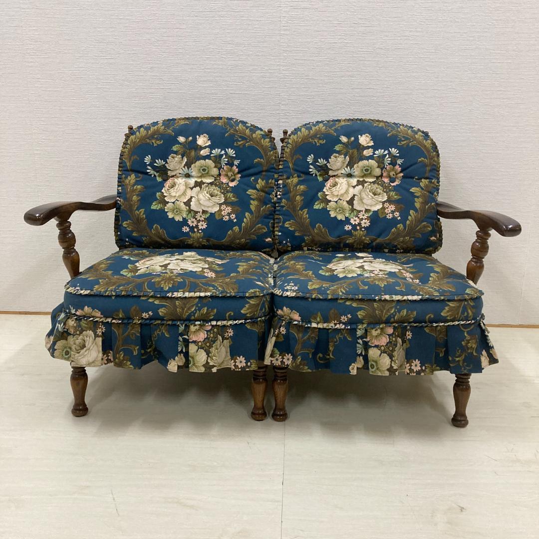 【飛騨産業】キツツキ　穂高　2人掛けソファ　セパレート