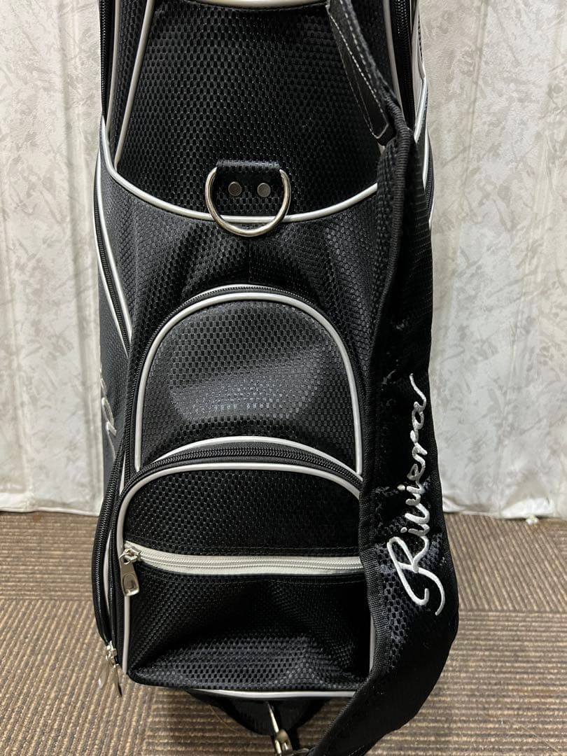 Riviera メッシュゴルフバッグ ブラック