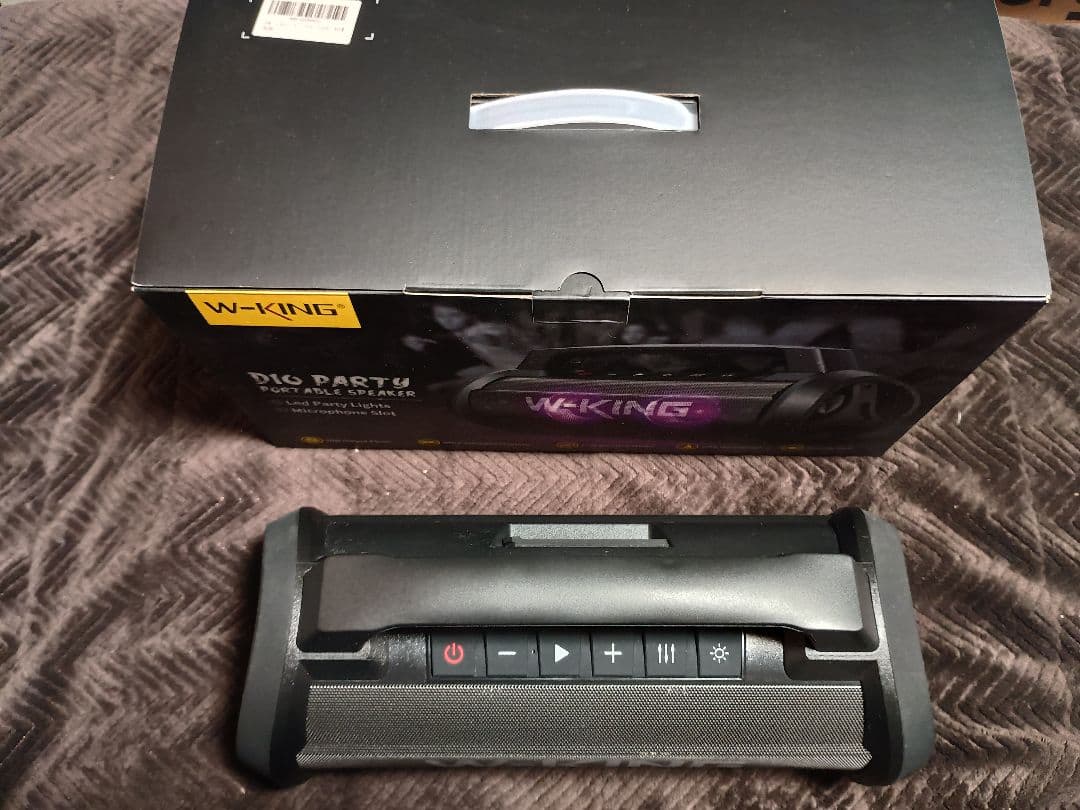 W-KING 70W(120W)、bluetooth、IPX6防水防塵スピーカー