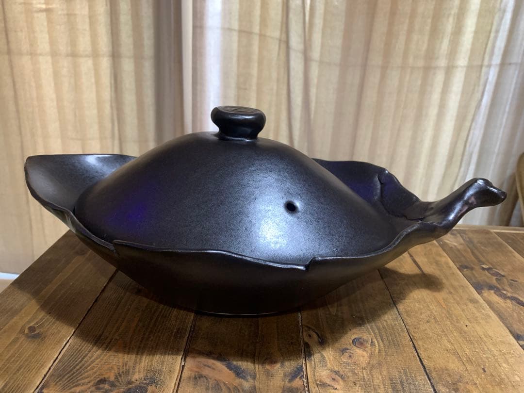 TSUNE 田中恒子　木の葉　土鍋　鍋　大皿