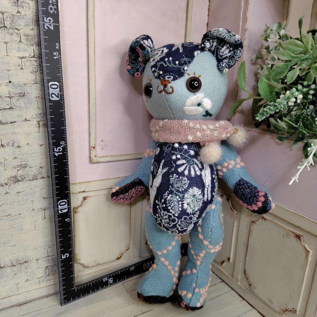 ミナペルホネン＊ハンドメイド＊ぬいぐるみ＊テディベア＊78