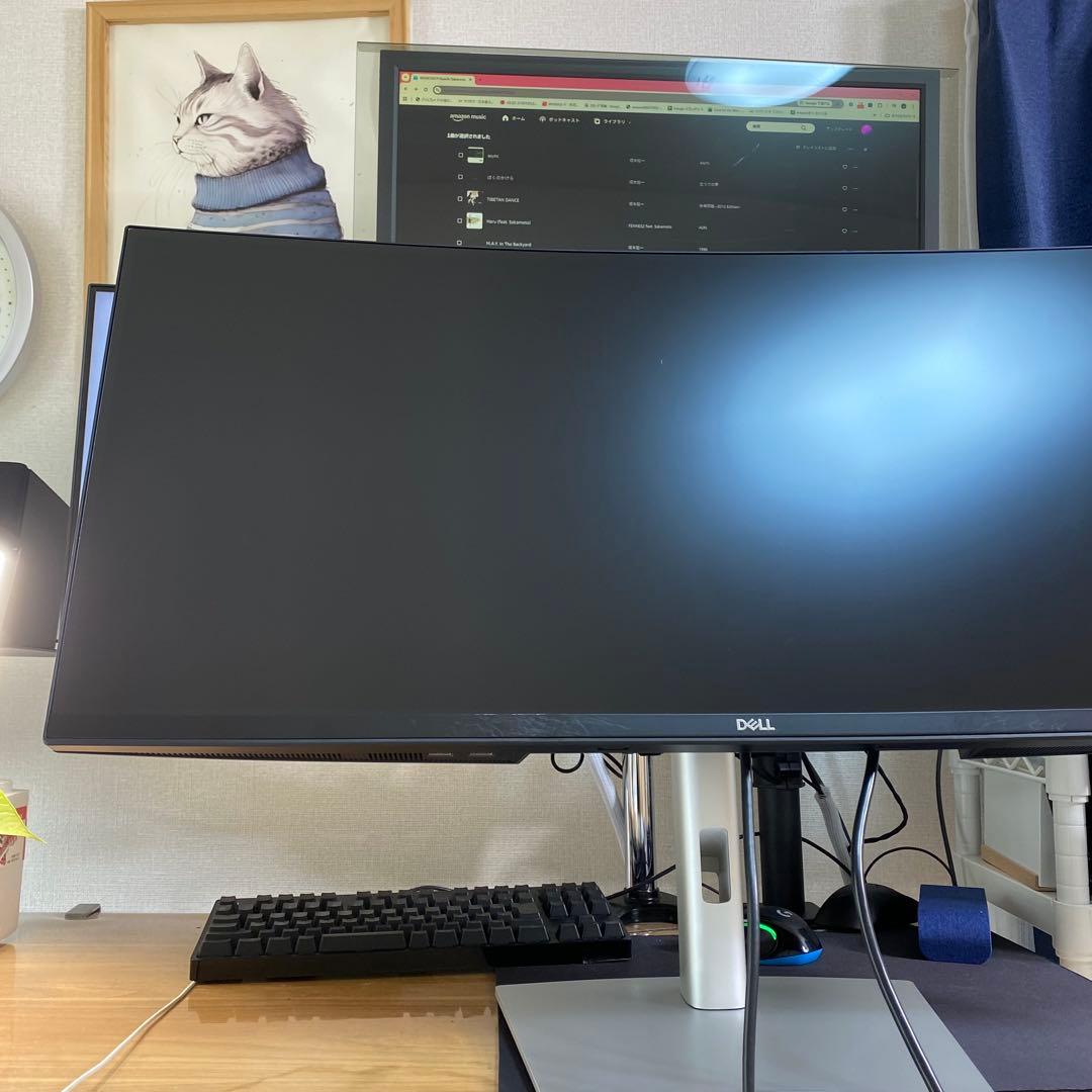 DELL ウルトラワイドモニター P3421W 美品