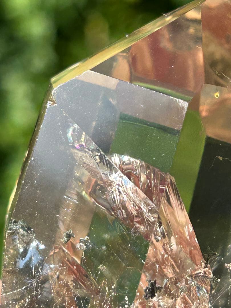 高品質ガーデンシトリンポリッシュアイリスクォーツ水晶天然‼️大特価SALE