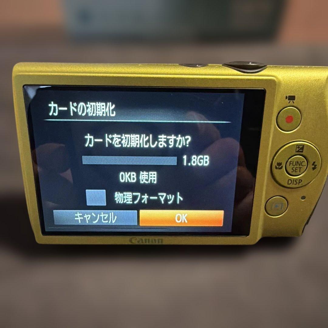 Canon IXY 600F グリーンジャンク品