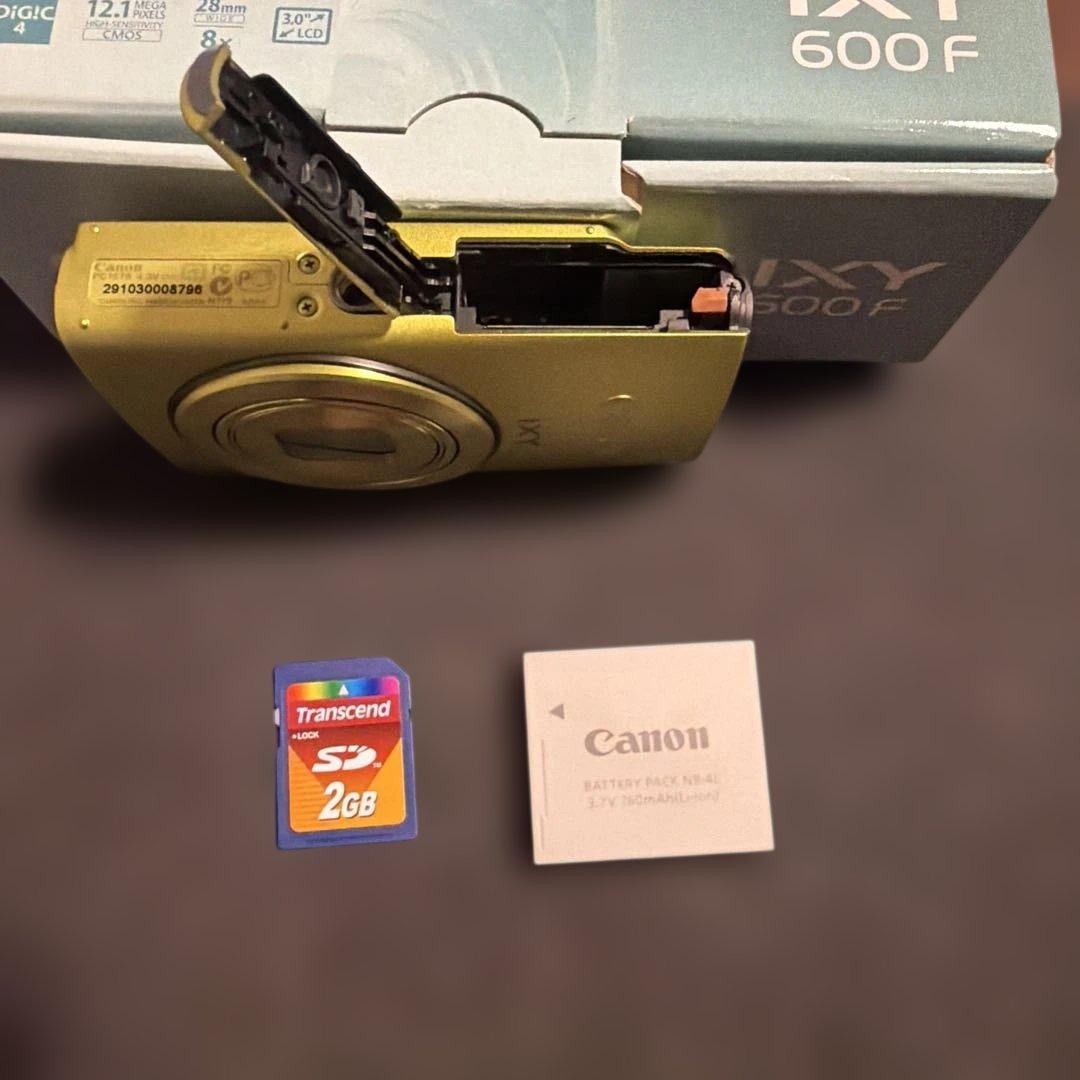 Canon IXY 600F グリーンジャンク品