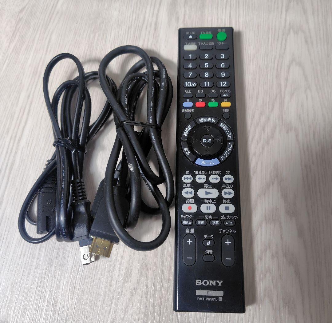 SONY BDZ-FBT4100 4K Blu-rayレコーダー HDD4TB