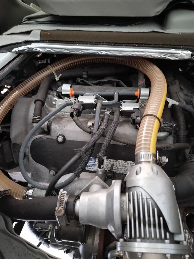 HKS製ブローオフバルブとトライフォースカンパニーサクションリターンキット