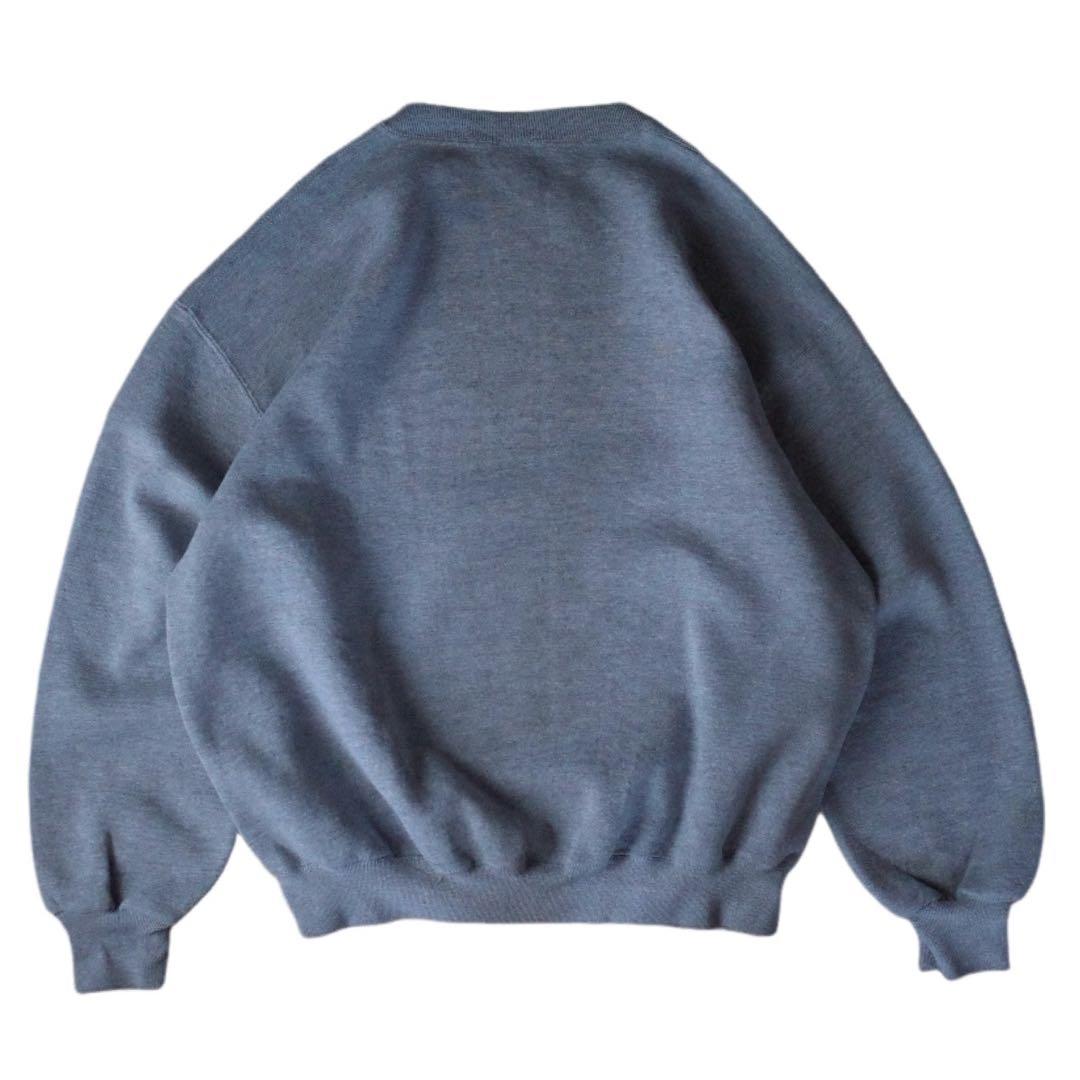 90s RUSSELL ATHLETIC SWEAT USA製 グレー 無地