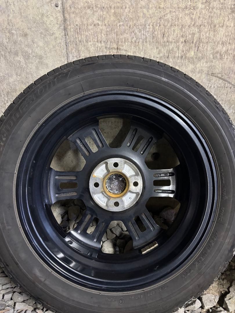 ② 送料込みにしました！　ダイハツ純正アルミホイール　　15インチ　2本のみ