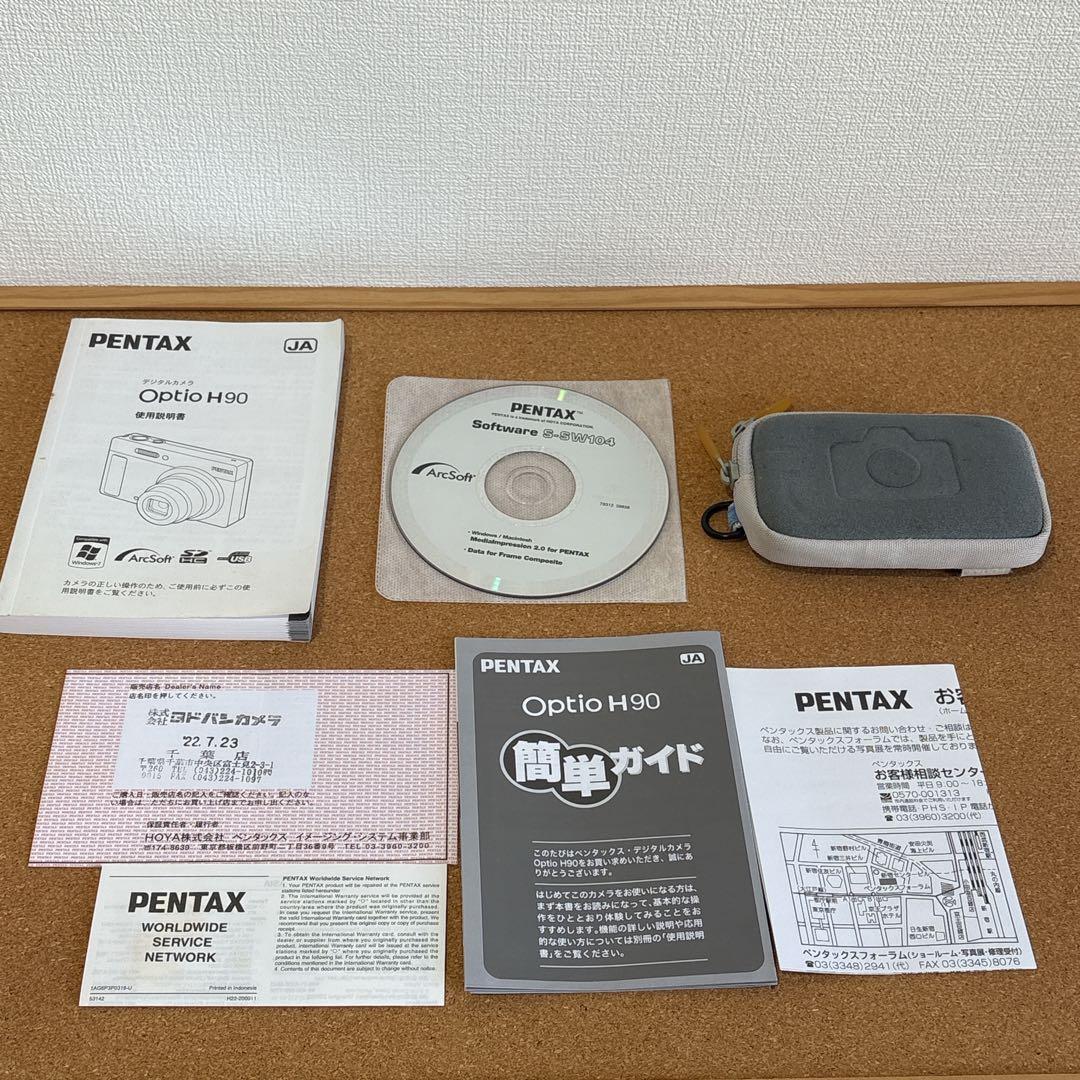 PENTAX Optio H90 ホワイト