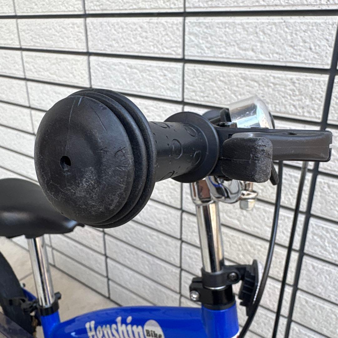 【名古屋市北エリア引き取り限定】へんしんバイク 12インチ 幼児用自転車 青