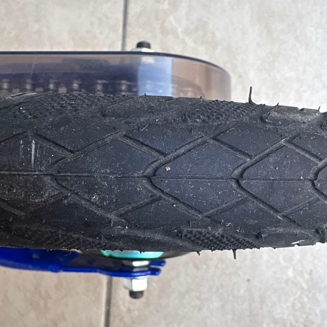 【名古屋市北エリア引き取り限定】へんしんバイク 12インチ 幼児用自転車 青