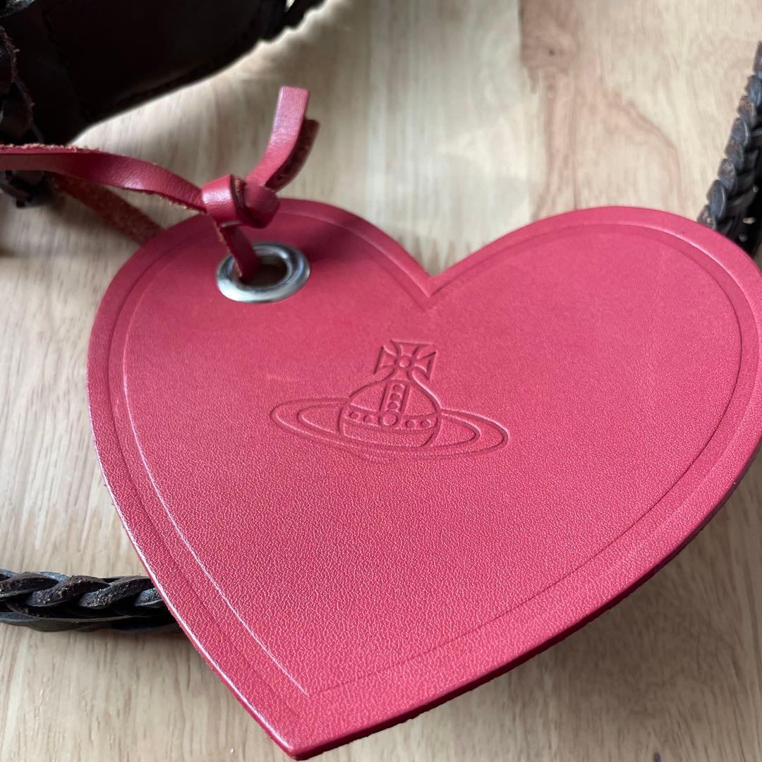 ヴィヴィアンウエストウッド　レザーハート付ベルト