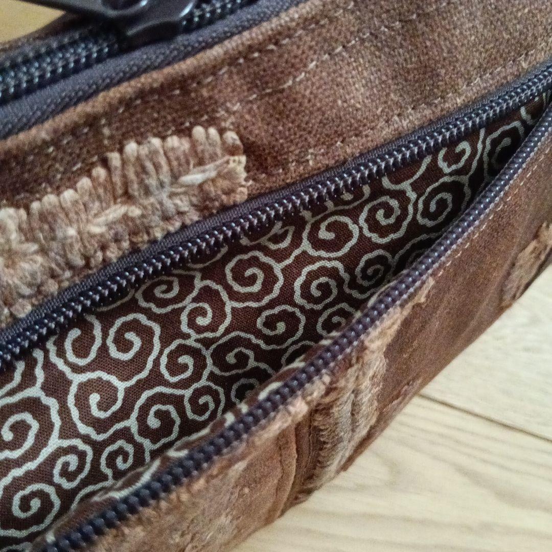 古布酒袋　ショルダーバッグ　1点物　ハンドメイド　時代物