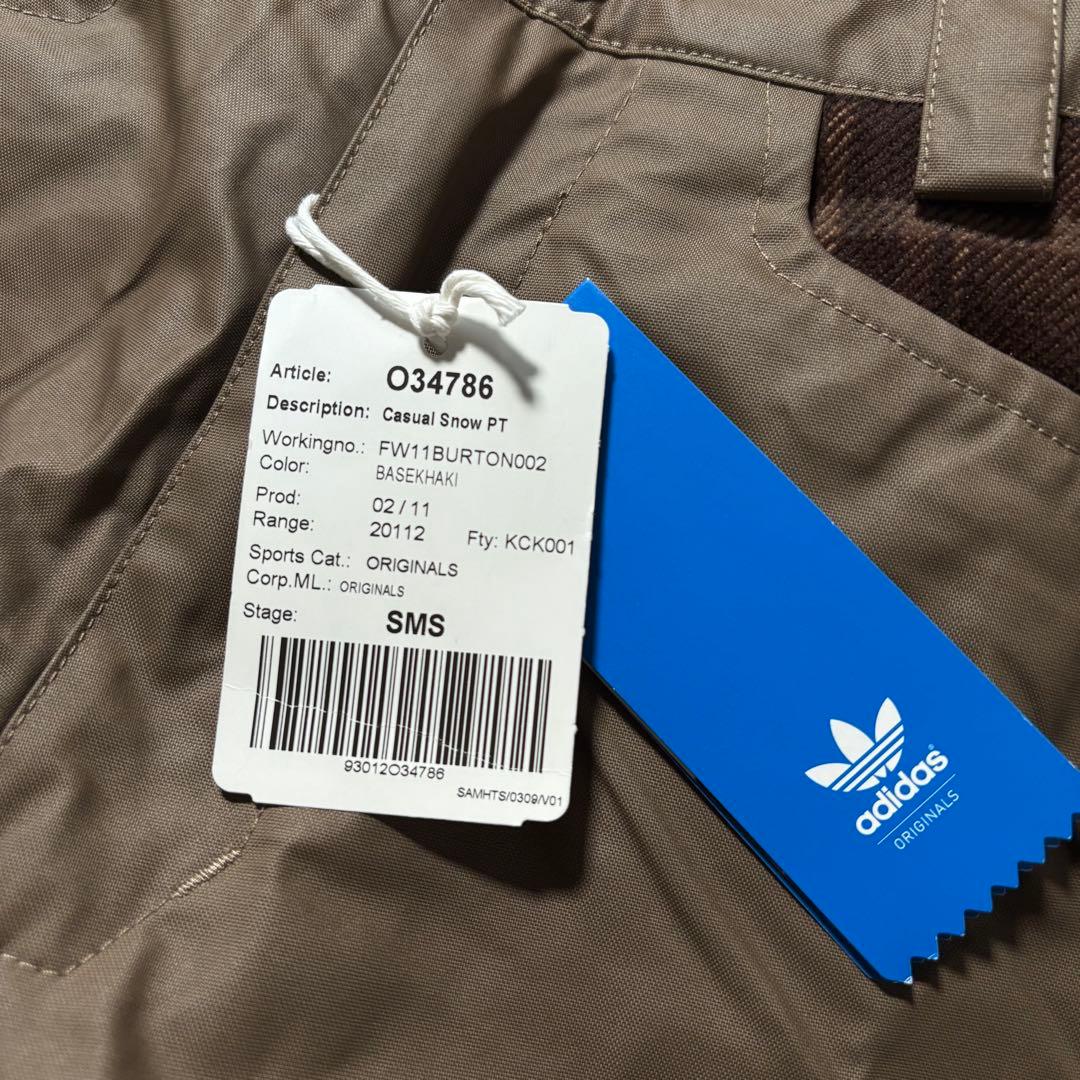 新品タグ付き 希少 adidas × BURTON スノーボード ウェア パンツ