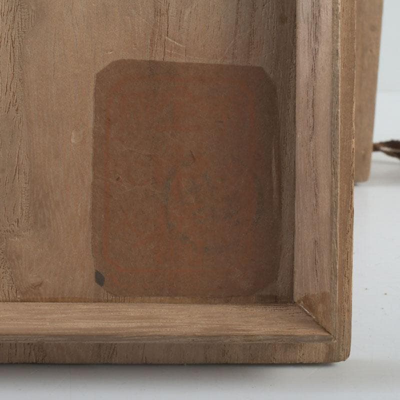 伊万里青磁　鍋島青磁　人形手　鉢　時代箱付　V　9532