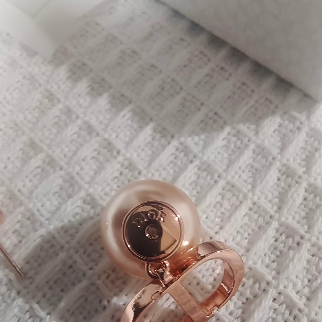 美品 DIOR パール ピアス