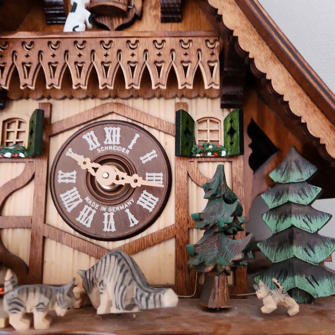 SCHNEIDER カッコウ時計 木製　ドイツ製
