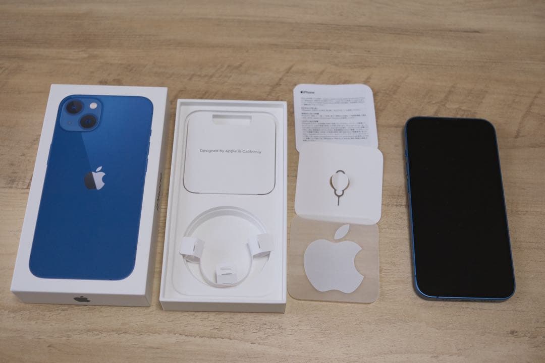 iPhone13 128GB ブルー バッテリー最大容量76%