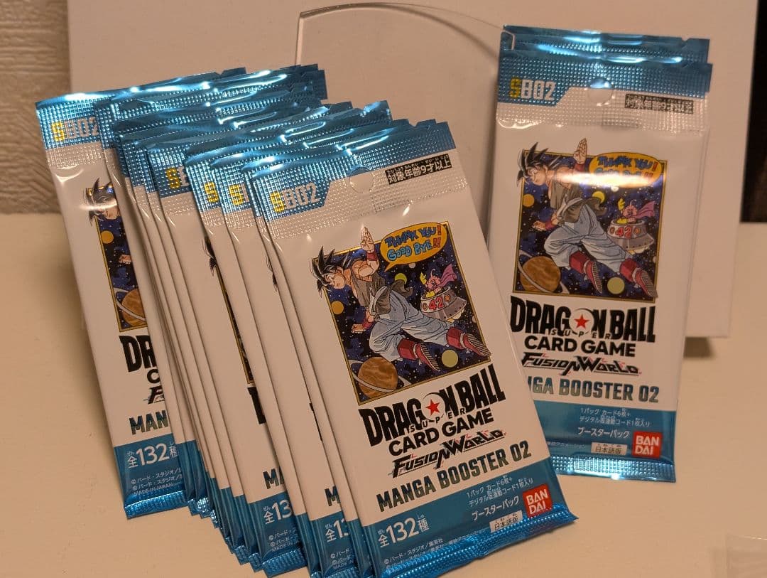 ブ*ー様 ドラゴンボールカードゲーム マンガブースター02 1BOXと17パック
