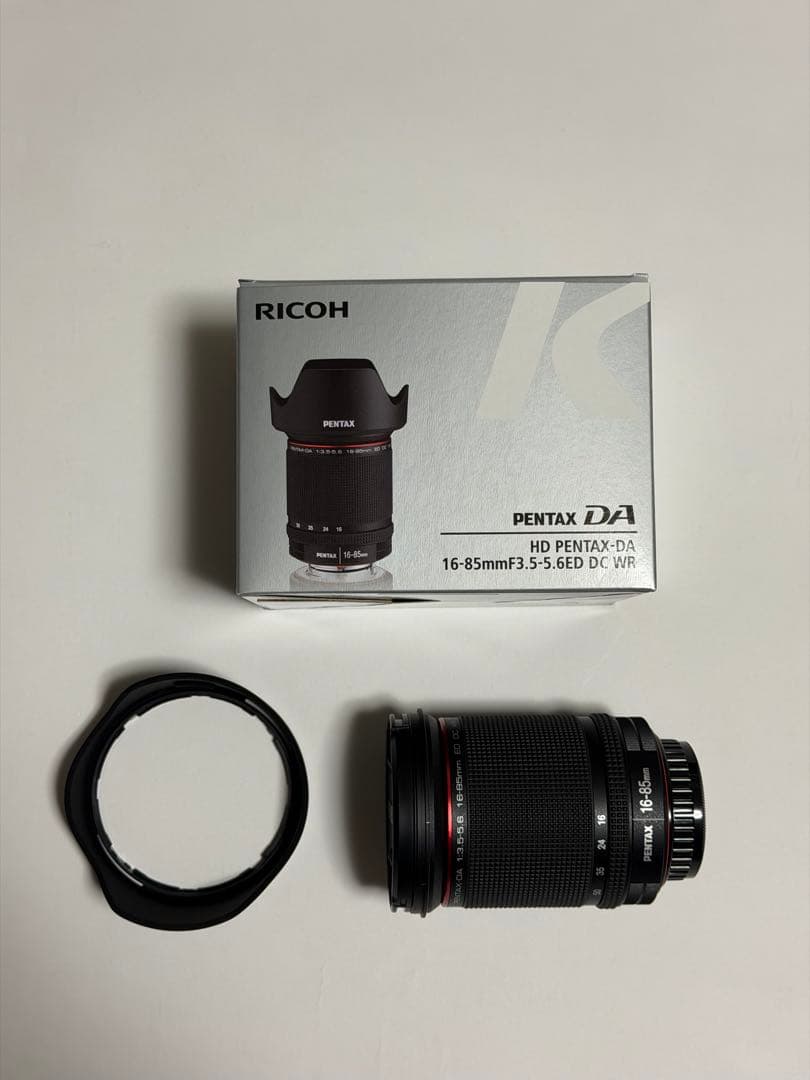 新同品　HD PENTAX DA 16-85mmF3.5-5.6ED DC WR
