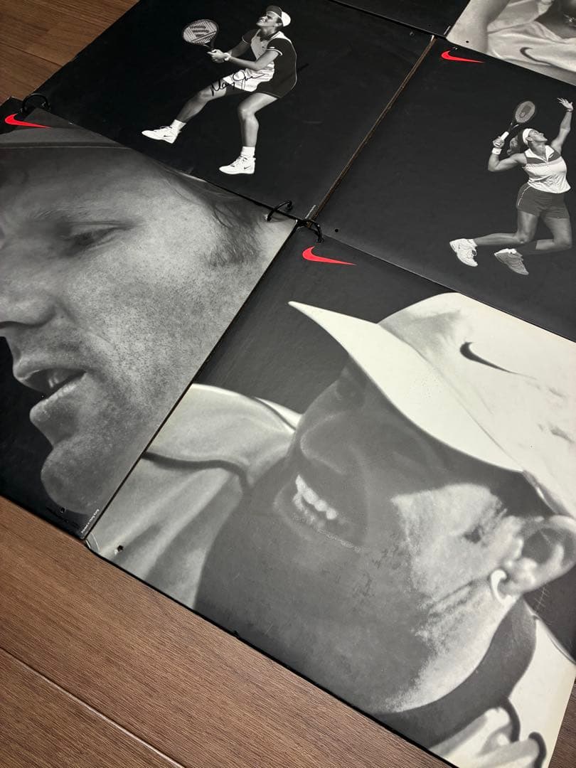 全豪オープン98パネル 6枚セット Mary Joe Fernandezサイン入