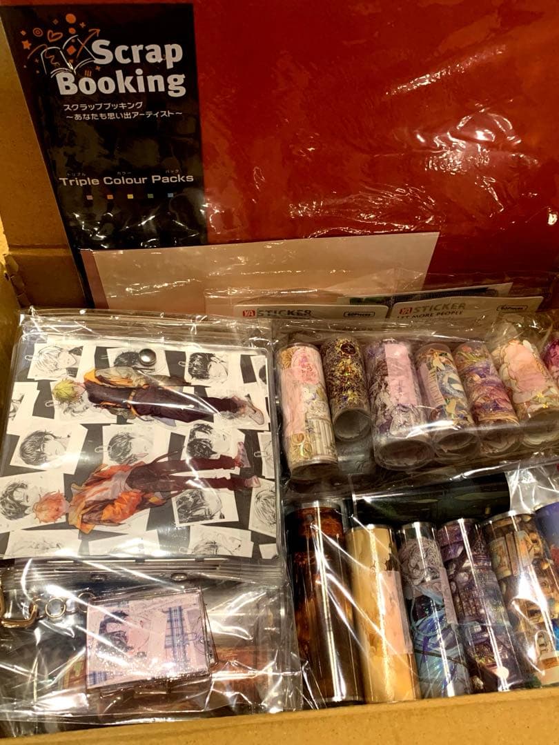 【u】コラージュ素材や雑貨など大量！ 紙もの ステッカー マステ まとめ売り