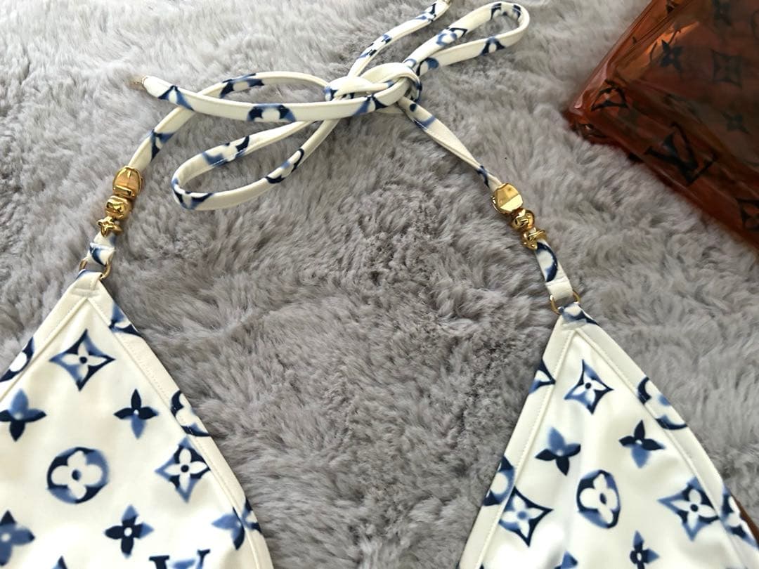 ルイヴィトン アクアレル モノグラム ビキニトップ36 新作ビキニ半額以下！！