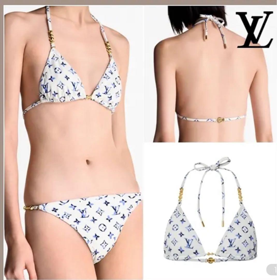 ルイヴィトン アクアレル モノグラム ビキニトップ36 新作ビキニ半額以下！！