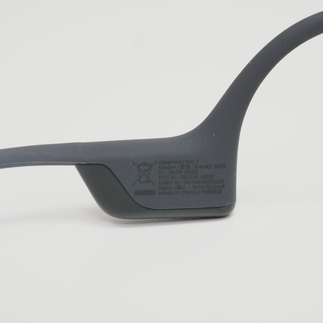 美品！SHOKZ OPEN RUN PRO2骨伝導イヤホン ケース付き