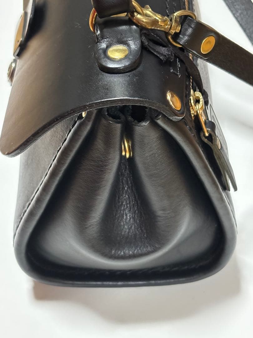 Herz ハンドバッグ　ショルダーバッグ　黒