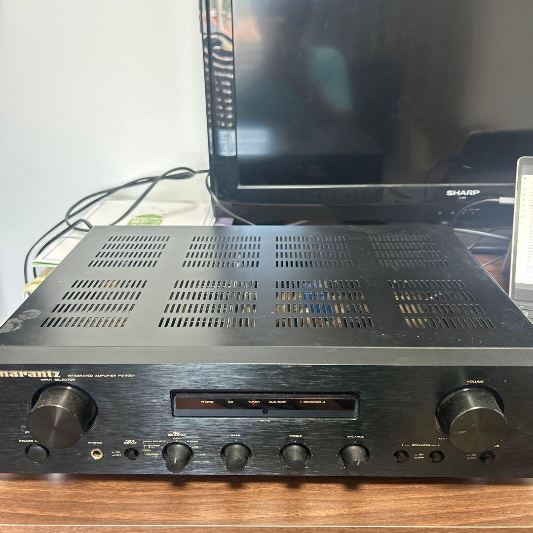 【動作確認済み】Marantz PM4001 プリメインアンプ