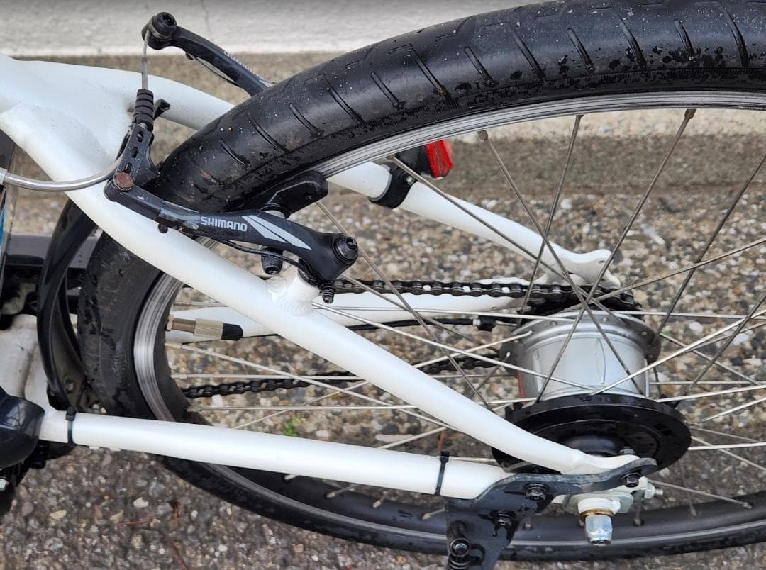 ヤマハ PAS パス ブレイス XL 2013年 アシスト自転車 PM26B 白