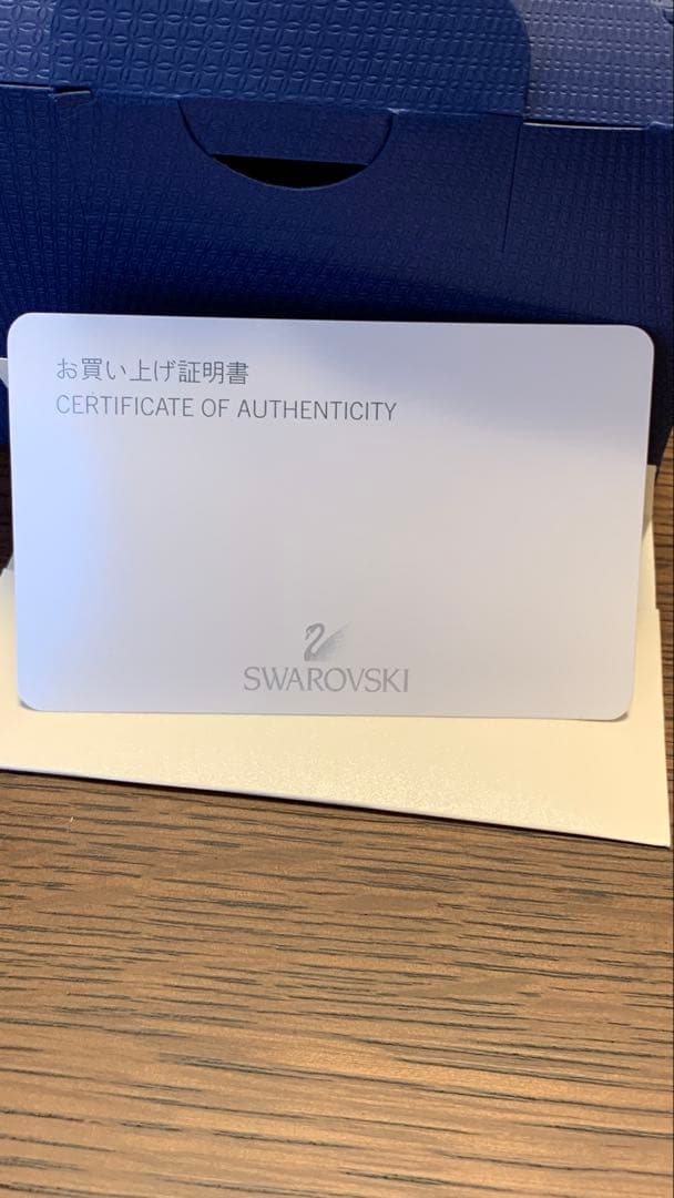 スワロフスキー（Swarovski） 花の置物 赤と緑　ポインセチア　クリスマス