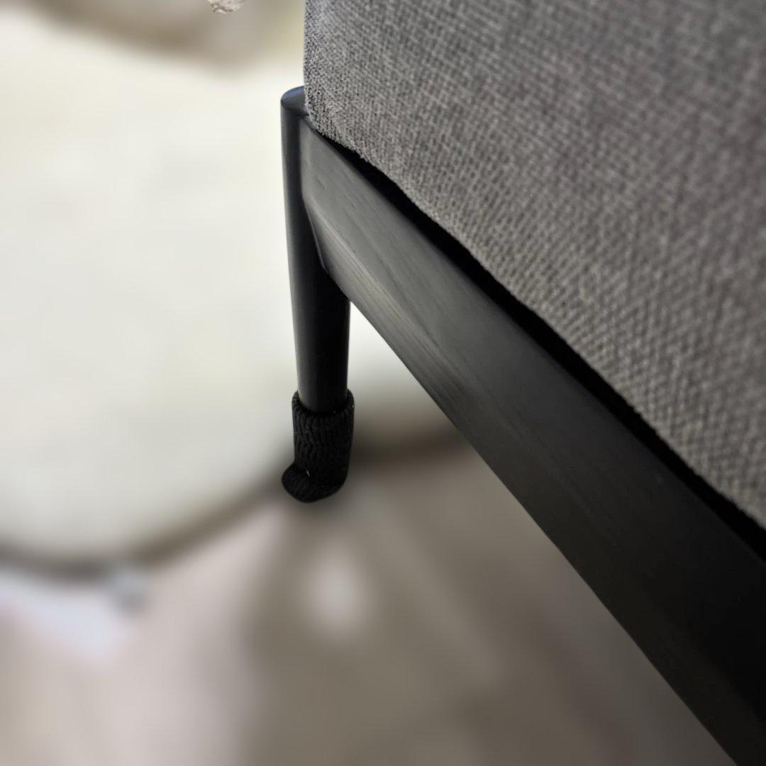 2人掛けソファ グレー 椅子 家具 送料込み