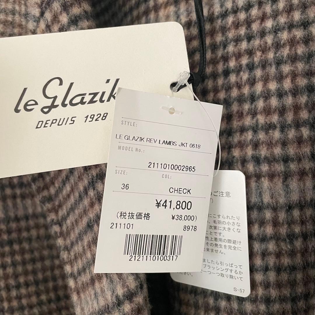 LE GLAZIK ルグラジック リバージャケット チェック