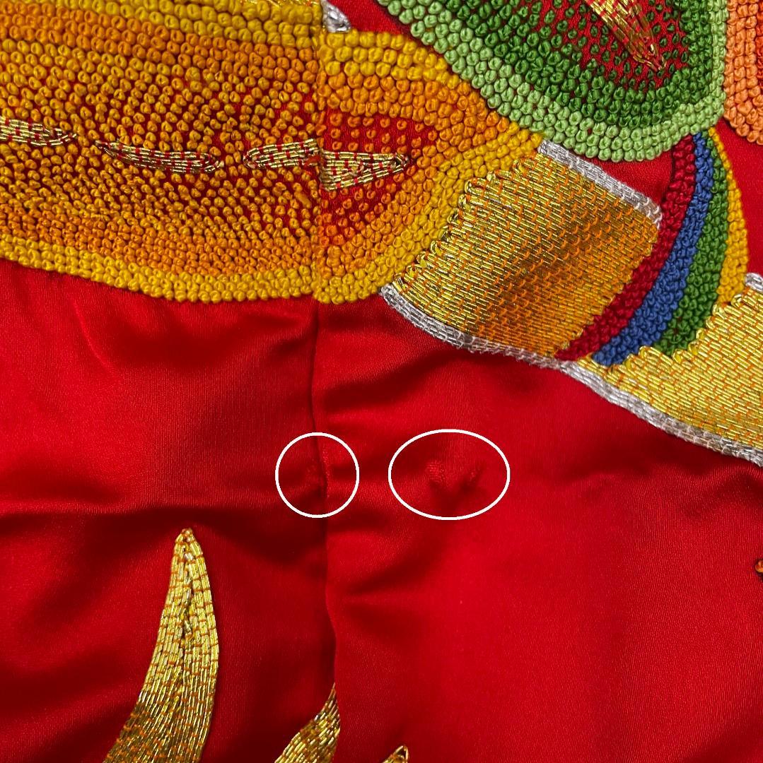 Y★3114★ 色打掛 豪華 金駒刺繍 相良刺繍 婚礼 新婦 結婚式 花嫁