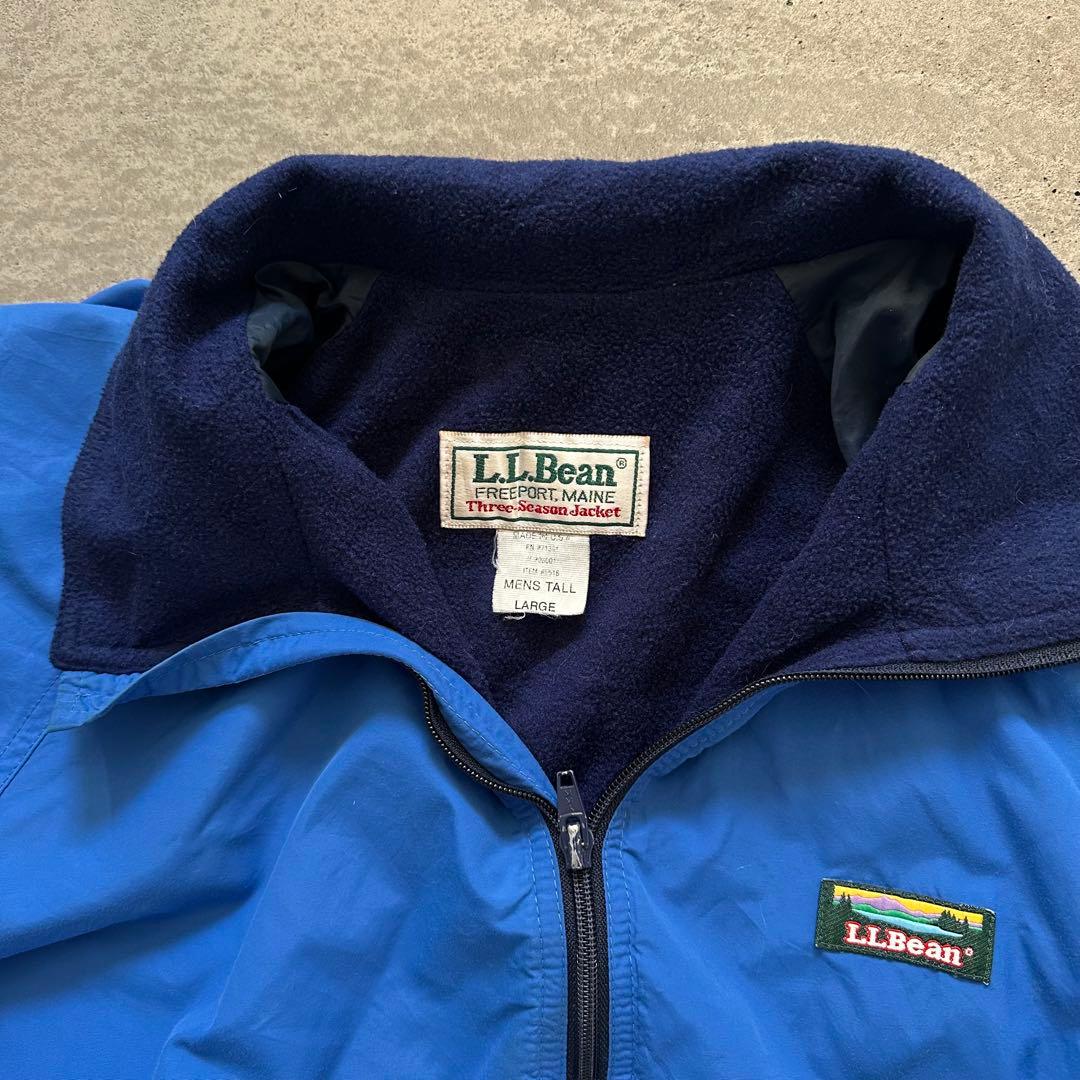 か*ん様 90s エルエルビーン USA製 ウォームアップジャケット 希少Lサイ