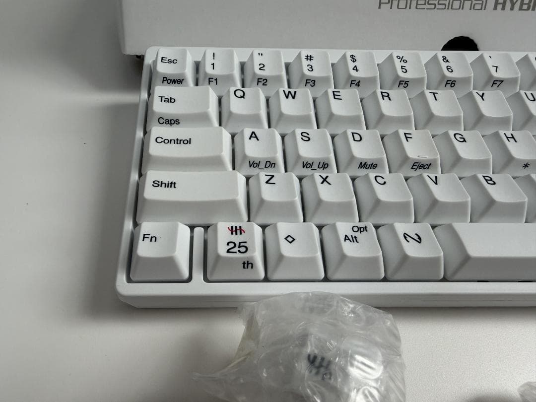 HHKB Professional HYBRID Type-S 日本語配列 雪