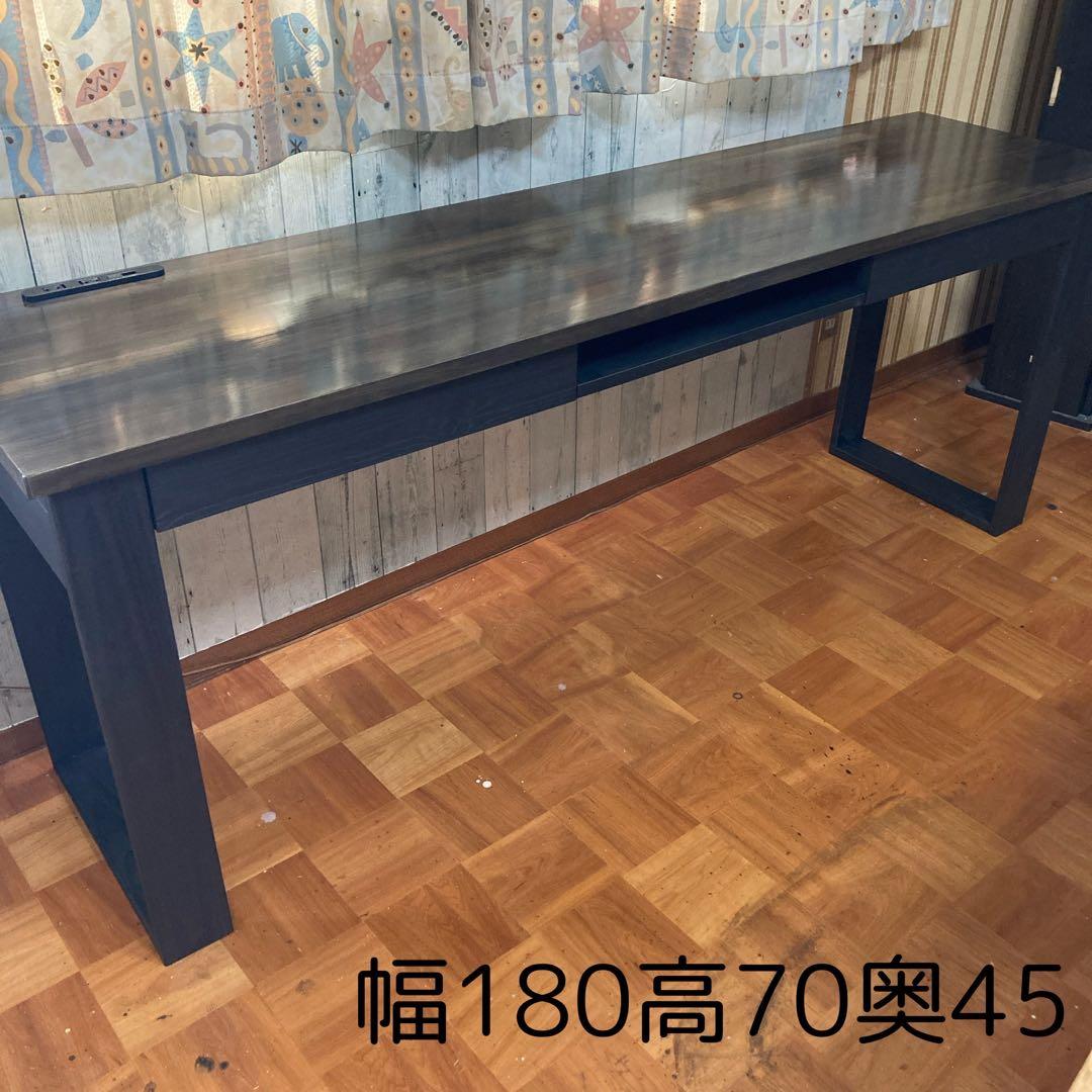 机 テーブル カウンター 幅180cm パイン集成材