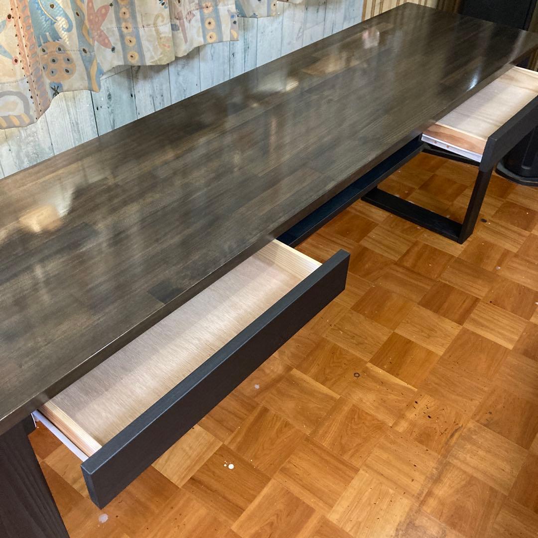 机 テーブル カウンター 幅180cm パイン集成材