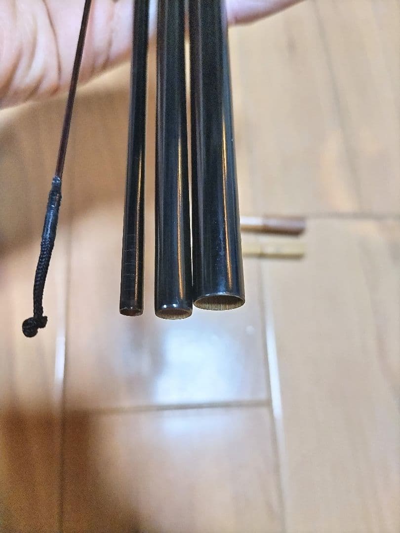 心道 ヘラ竿 / 和竿 / 紀州竹竿 11〜12尺