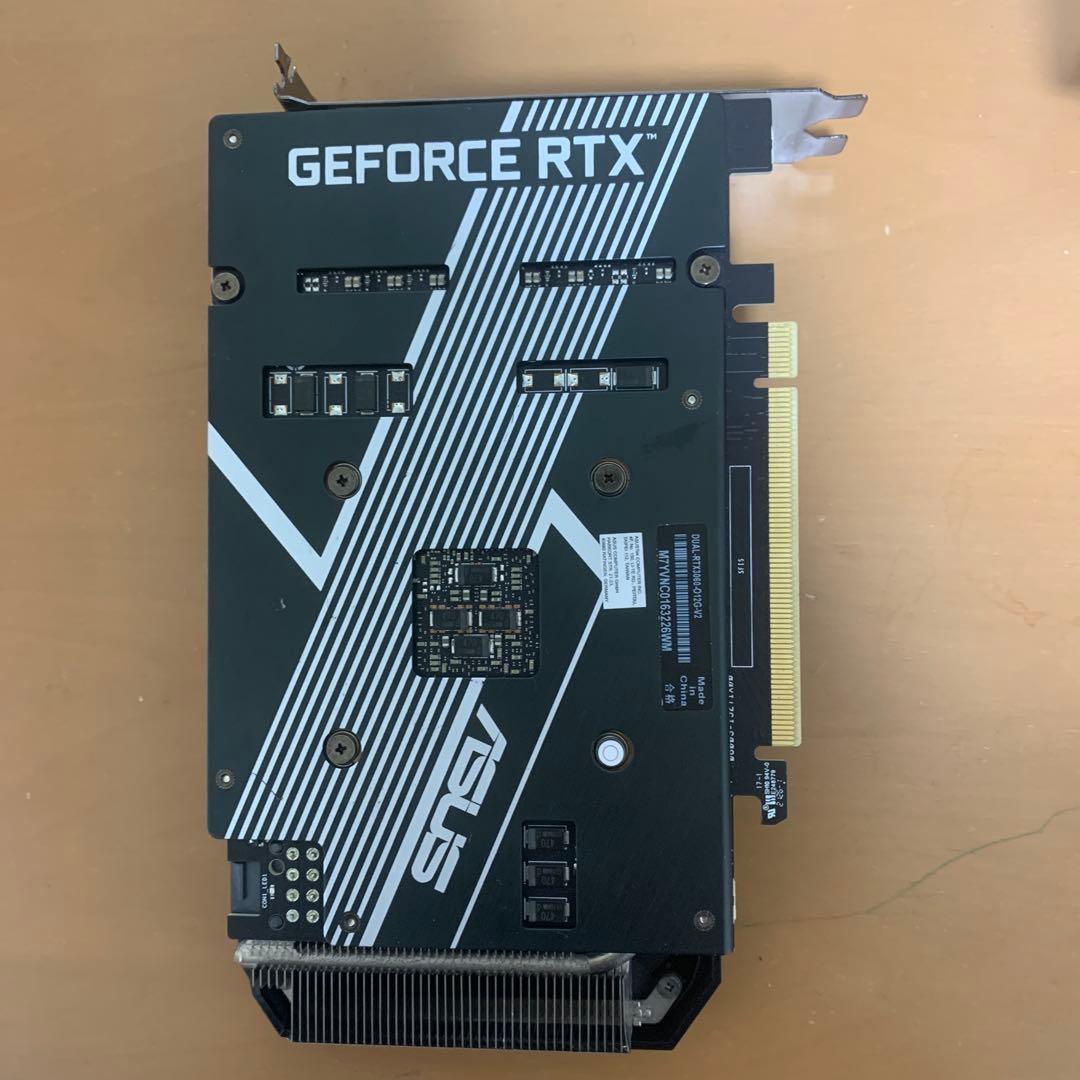 ASUS RTX3060 12GB 動作確認済み FurMarkテスト済