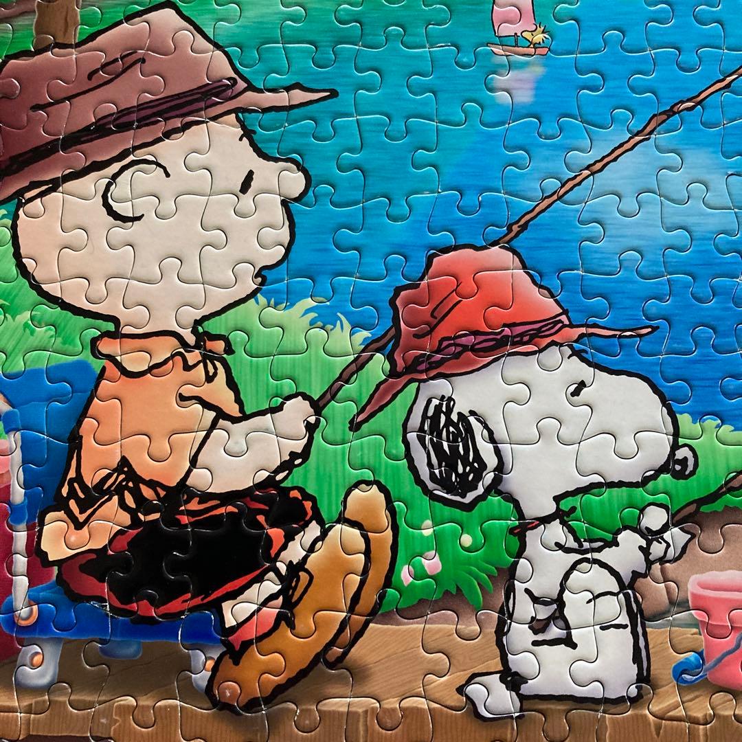 スヌーピー ピーナッツ　なかよく魚つり　ジグソーパズル　1000ピース