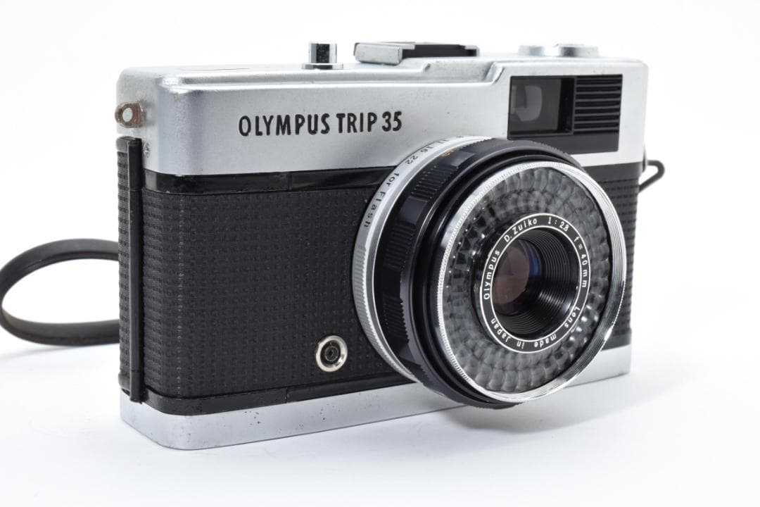[良品]オリンパス OLYMPUS TRIP 35 シルバー フィルムカメラ
