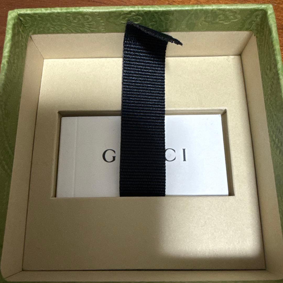 GUCCI シルバーピアス　インターロッキング　スタッズピアス