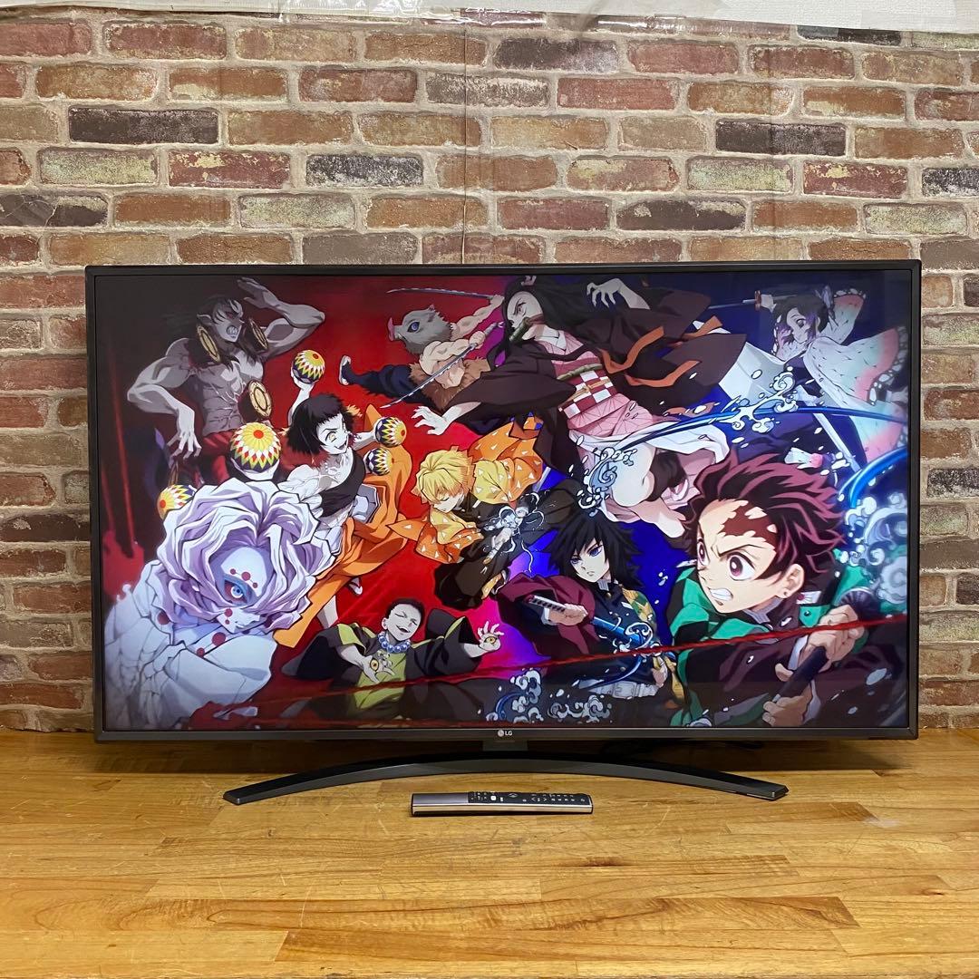 LG 50V型 4K液晶テレビ 50UM8100PJA スマートテレビ アプリ○